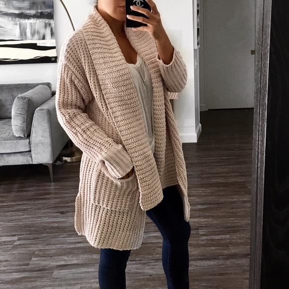 🏷PHOEBE - Open front cardigan sweater - Picture 6 of 8